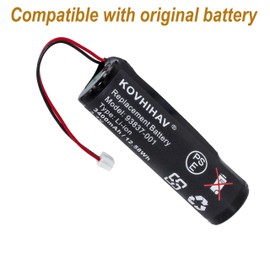 93837-001 Battery for Cordless Clippers,Cordless Senior,Cordless Magic Clip 3.7V Li-ion 3400mAh Large Capacity