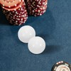 Abaodam Roulette Wheel Beads Replacement Set 5Pcs White Round Ball