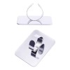 DFS Beauty 3 Piezas Paleta Anillo De Acero Para Mezcla