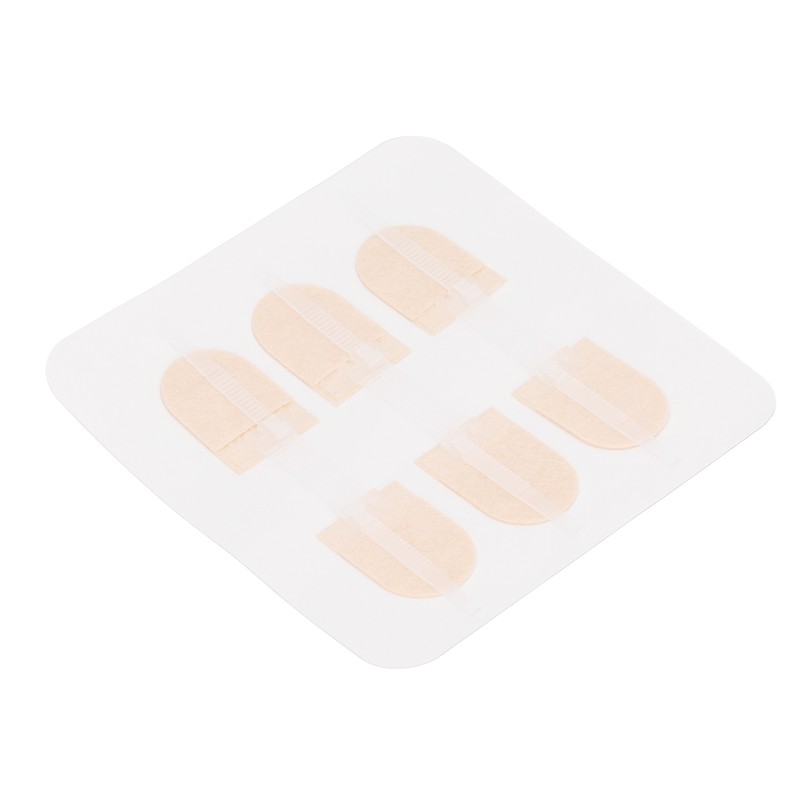 3 Strap Zipper Wound Closure Patches Breathable Seamless Elastic Zip