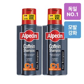 Alpecin Caffeine Shampoo C1 375ml (Hair Strengthening) / 알페신 카페인 샴푸 C1 375ml (모발 강화) X 2