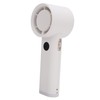 Handheld Fan LED Display Power Adjustable Portable Fan Night Light