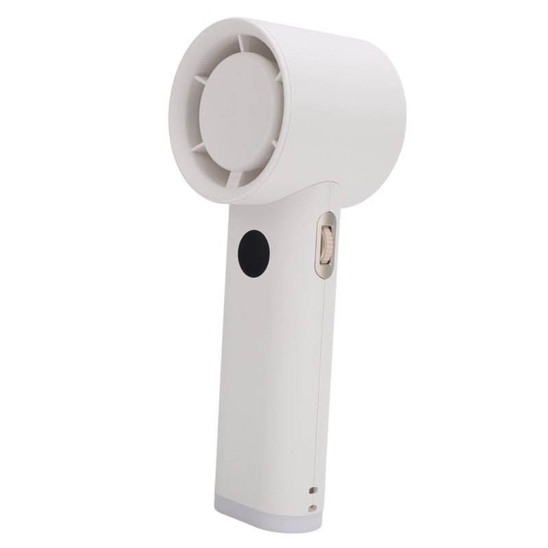 Handheld Fan LED Display Power Adjustable Portable Fan Night Light