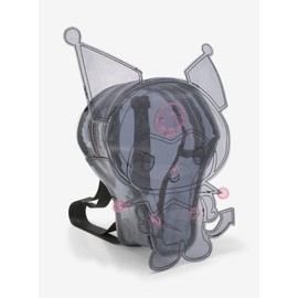 Hot Topic Kuromi Black Transparent Figural Mini Backpack CLEAR