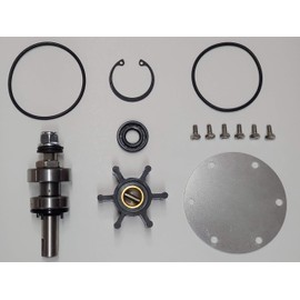 SCP-128377 Major Rebuild Kit with Shaft for 3" Cover Yanmar Marine Water Pumps 128377-42500, 128990-42500, 128990-42510