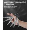Dispatch Stainless Steel Practice Butterfly Comb Trainer Knife, Balisong Comb