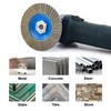 BSRTTOOL 4.5" Diamond Flap Disc Grinding Sanding Wheels - Ceramics,Sander