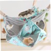 VILLFUL 1PC Adjustable Warm Hamster House Hanging Bed Bed for