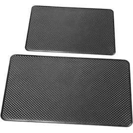 Tofficu 2 Piezas Almohadillas Antideslizantes para Tablero de Auto Soporte para Teléfonos Llaves y Accesorios Material