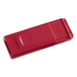 Verbatim USB Drive, 32GB, Password Protection, Red