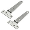 Zreneyfex 2 Pack Heavy Duty Marine Grade T Hinges (6''