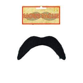 Henbrandt Black YMCA Style Moustache