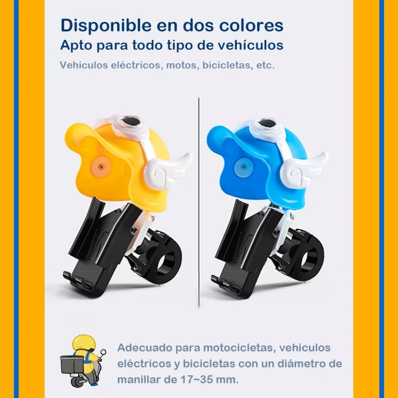 CACTUS ARCOIRIS Soporte Celular Moto Bicicleta Base Porta Teléfono Accesorio