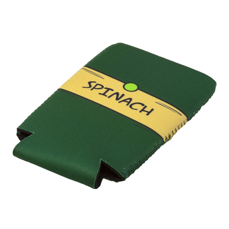 Funny Guy Mugs Spinach Collapsible Neoprene Slim Coolie - Drink
