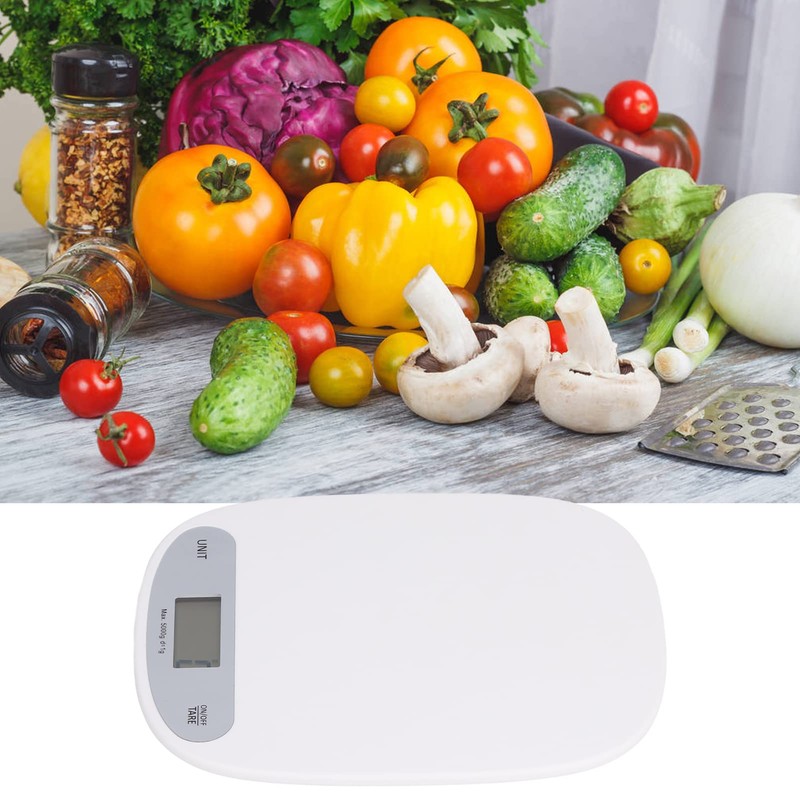 Food Scale, Versatile High Precision Digital Kitchen Scale 11.0lb Weight