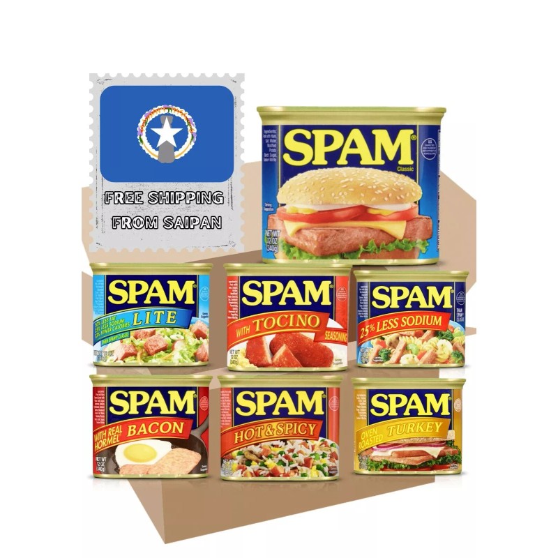 SPAM 10PC BUNDLE PROMO! Choose from the 7 different flavor