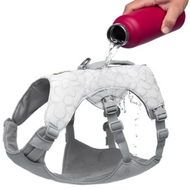 Ruffwear, Swamp Cooler Dog Harness, Lightweight with Evaporative Cooling for Hot Weather, Graphite Gray, Large/X-Large