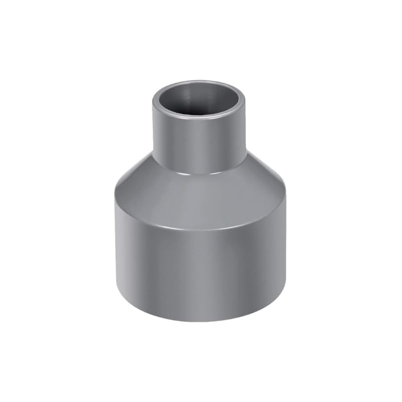 TOP-VIGOR 1Pcs PVC DWV Reducing Coupling, 32mm x 63mm Socket