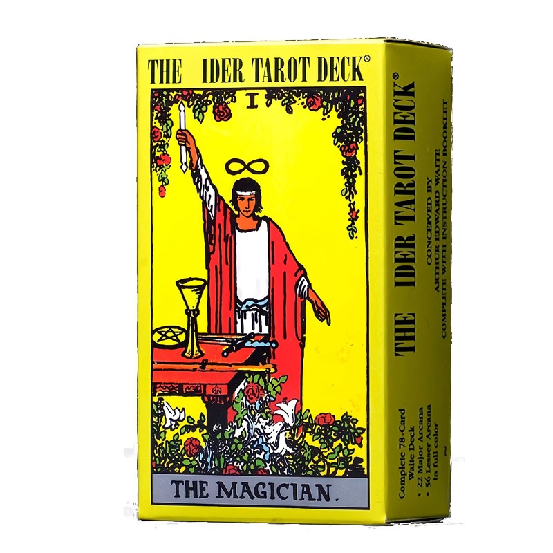 Rider Tarot Card Deck Crystal Tuner 4096Hz Tuning Fork Natural