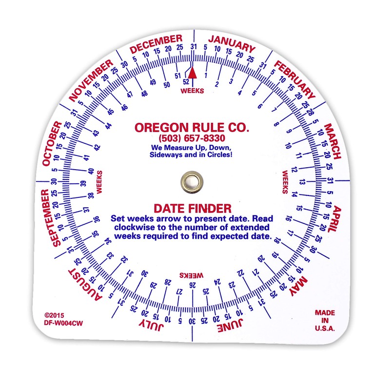 Date Finder Rotating Calendar Calculator - 5 Pack