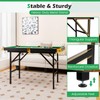 GYMAX Pool Table, 48’’ Foldable Billiard Tables with Balls, 2