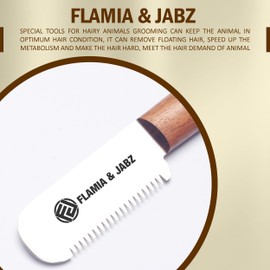 Professional Stripping Knife, Right handed, 3 inch blade (Stainless Steel) (Coarse, Rosewood)