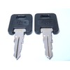 Global Link RVs Motorhome Trailer Keys 2 Black TOP Keys