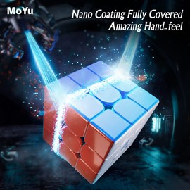 Bukefuno MoYu WeiLong WRM V9 MagLev Ball-Core UV 3x3 Version Magnetic Speed Cube WeiLong WR M V9 Ball-Core UV Stickerless Magic Puzzle 3x3x3 Cube WR M V9（WeiLong V9 Ball-Core UV Coated Version） Cubes