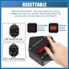 A ABSOPRO Car Circuit Breaker 120A Waterproof with Reset Fuse