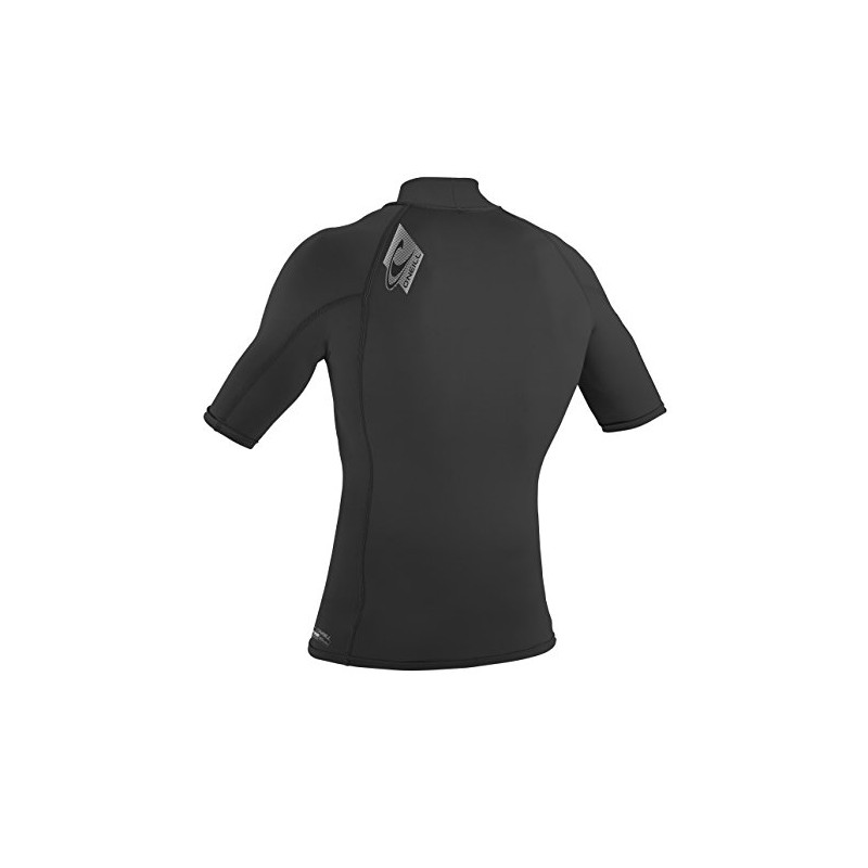 ONEILL SKINS S/S TURTLENECK RASH VEST 2015 Black