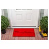 Calloway Mills 101782436 Red Merry Christmas Doormat, 24" x 36",