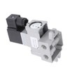 Pneumatic Solenoid Valve 2 Position 3 Way Electric Controller G1/4in