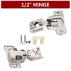 STIANC Face Frame Soft Close 105° Compact Kitchen Cabinet Hinge