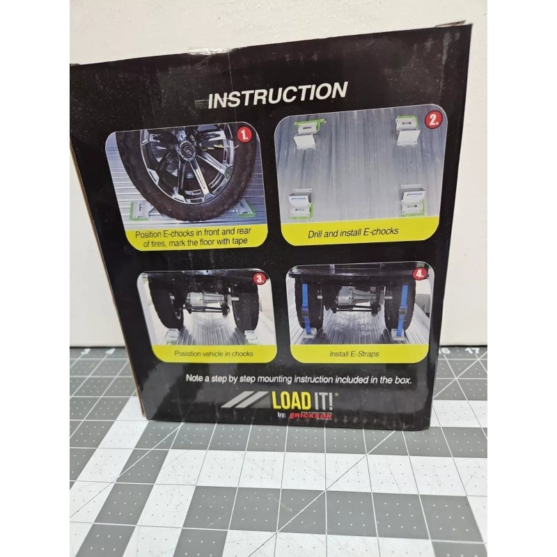 Erickson Load It Wheel Chock and Strap Tie Down Kits