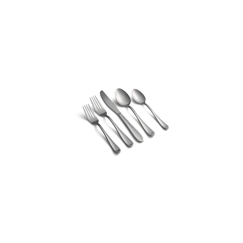 Cambridge 3207E9HCW08 Malibu Satin Iced Tea Spoons, Set Of 6