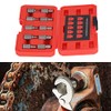 10 Piece Screw Extractor Set, Hex Multi Spline Easy Out
