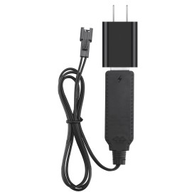 FASPKOW 5V 2A Adapter for Bubble Machine Gun Blaster Bazooka Rocket Blower