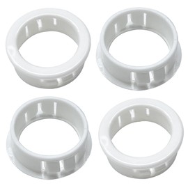 Delixike SB 1.093-14 lasco Shower Grab Handle bar bushings sb1.093-14 Chrome Steel for HEYCO SB-1093-14 a 7/8" bar and a 1+1/8" Hole (4Pcs)