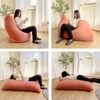 Out Style Bead Cushion Japanese Beads Big (Cover Only, Terracotta