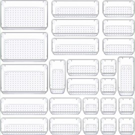 Organizador De Cajones Joyas Maquillaje 25 Pcs De Plástico