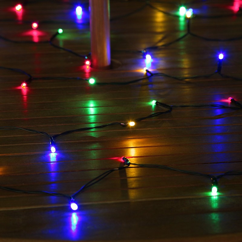Festive Lights - 10m Solar Power Multi Function Fairy String
