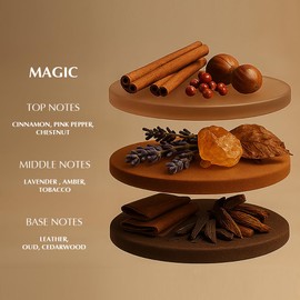 EZE Elevate Range Magic Perfume For Men - 30 ml | Luxury Masculine Scent |Unique Design Gift For MenPremium and Long Lasting Perfume | Perfect for Work, Events & Special Occasions