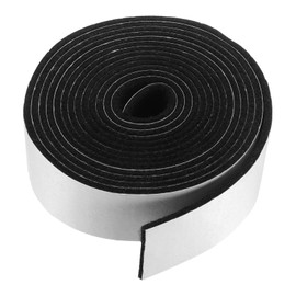 sourcing map Smoker Gasket Seals 12FT 1-2/5" x 1/8" High Temp Grill Gasket Replacement High Heat BBQ Gasket Tape BBQ Smoker Gasket Self Stick Felt for Smokers BBQ Lid