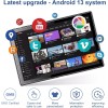 Byybuo 10.1" WIFI Tablets Computer Android 13 PC Pad 4+64GB