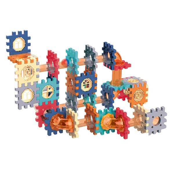 AMONENZ 76 Pieces Construction Toy, Building Blocks, Free Splicing Toddler