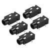 sourcing map PJ-320 3.5 mm Audio Socket Connector PCB Mounting