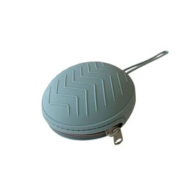 Funda de silicona para chupete con cierre, accesorios para chupete para niños y niñas, funda de viaje sin BPA (azul bebé)