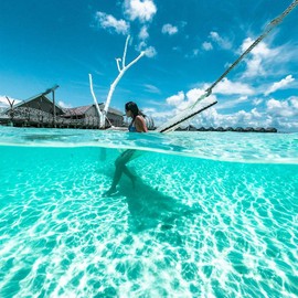 PolarPro - GoPro HERO 9/10/11/12 - Fifty-Fifty Dome - Marine-grade System - Waterproof up to 10 m - 30% larger field of view - Cleaning or replacement without tools