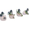 Nemesis Now Hatchlings Emergence (Set of 4) 8cm, Dragonling Hatching