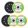 Sourcingmap 5 Inch Hook and Loop Backing Sanding Pads with